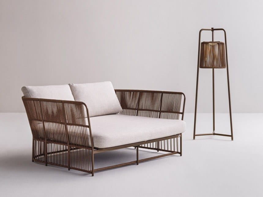 Алюминиевая Садовая кровать с порошковым покрытием Varaschin Tibidabo ARCH-00023454 - Вид №7