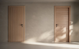 Деревянные распашные двери