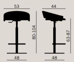 Kastel Офисный стул из ткани со спинкой sun-id-1392333 - Вид №1