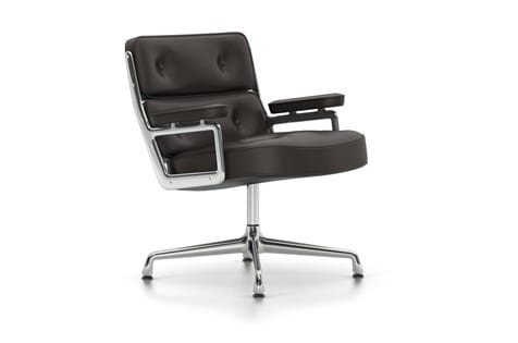 Вращающееся кресло с кожаными спицами VITRA Lobby Chair ARCH-00068846 - Вид №29