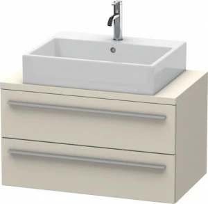 XL540709191 X-Large Тумбочка для компактной консоли Серо-коричневый декор
