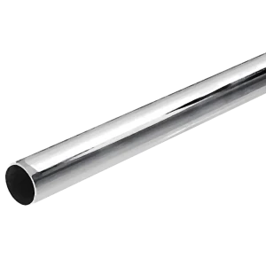 Труба круглая ⌀25 мм L-1500 мм 0.6 мм хром