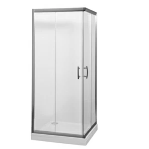 Душевой уголок Aquanet Alfa Cube 90x90-12, прозрачное стекло