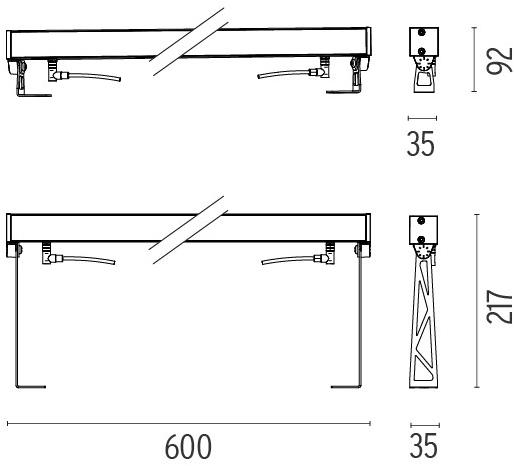 Flos Алюминиевый светодиодный уличный настенный светильник Outdoor collection - muro+soffitto sun-id-1352878 - Вид №8