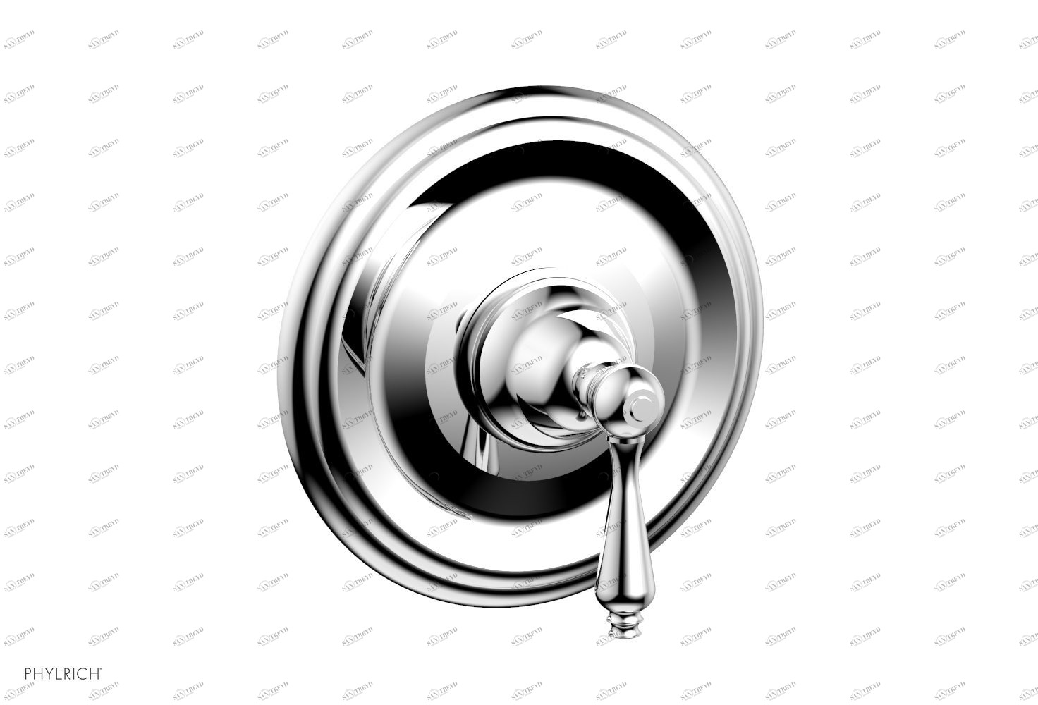 Смеситель для душа REVERE & SAVANNAH Phylrich  DTH100-026 Хромированный 