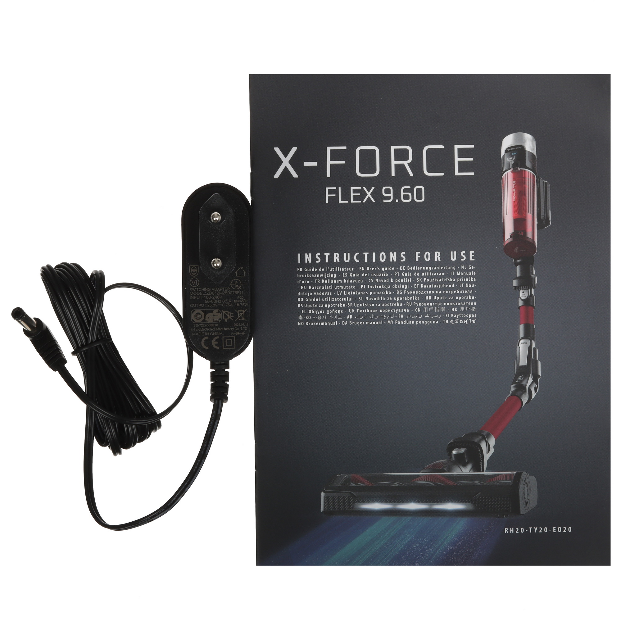 5604152 Пылесос  вертикальный  Tefal TY2038WO  черный STDN-0104461 - Вид №12