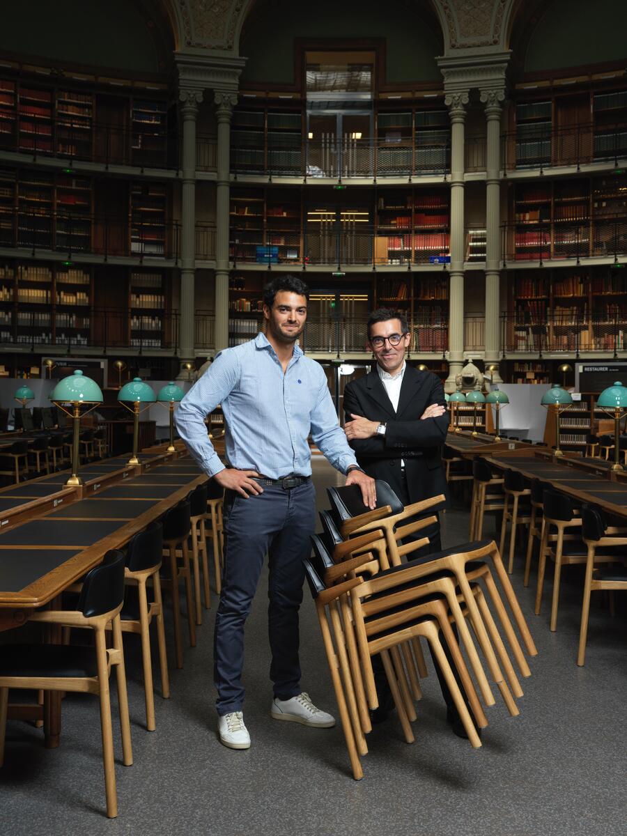 Деревянный штабелируемый стул с мягким сиденьем ALKI ORRIA ARCH-00091551 - Вид №26