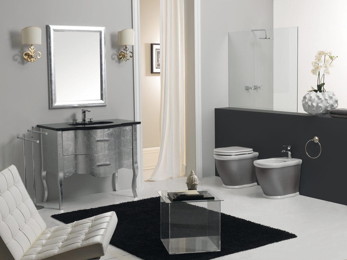 TIMO94 Тумба напольная в ванную с двумя ящиками GSG CERAMIC Time - Вид №1