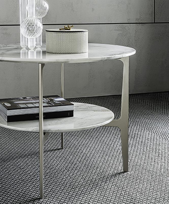 Casamilano Круглый журнальный столик из мрамора Duprè sun-id-1350627 - Вид №2