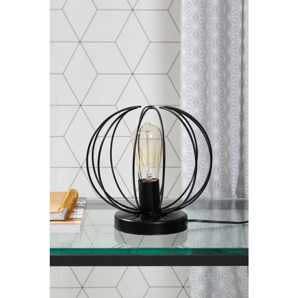 Настольная лампа КС30051/1T 1хЕ27х60 Вт цвет чёрный КЛЮЧНИК STLM-2071637 - Вид №8