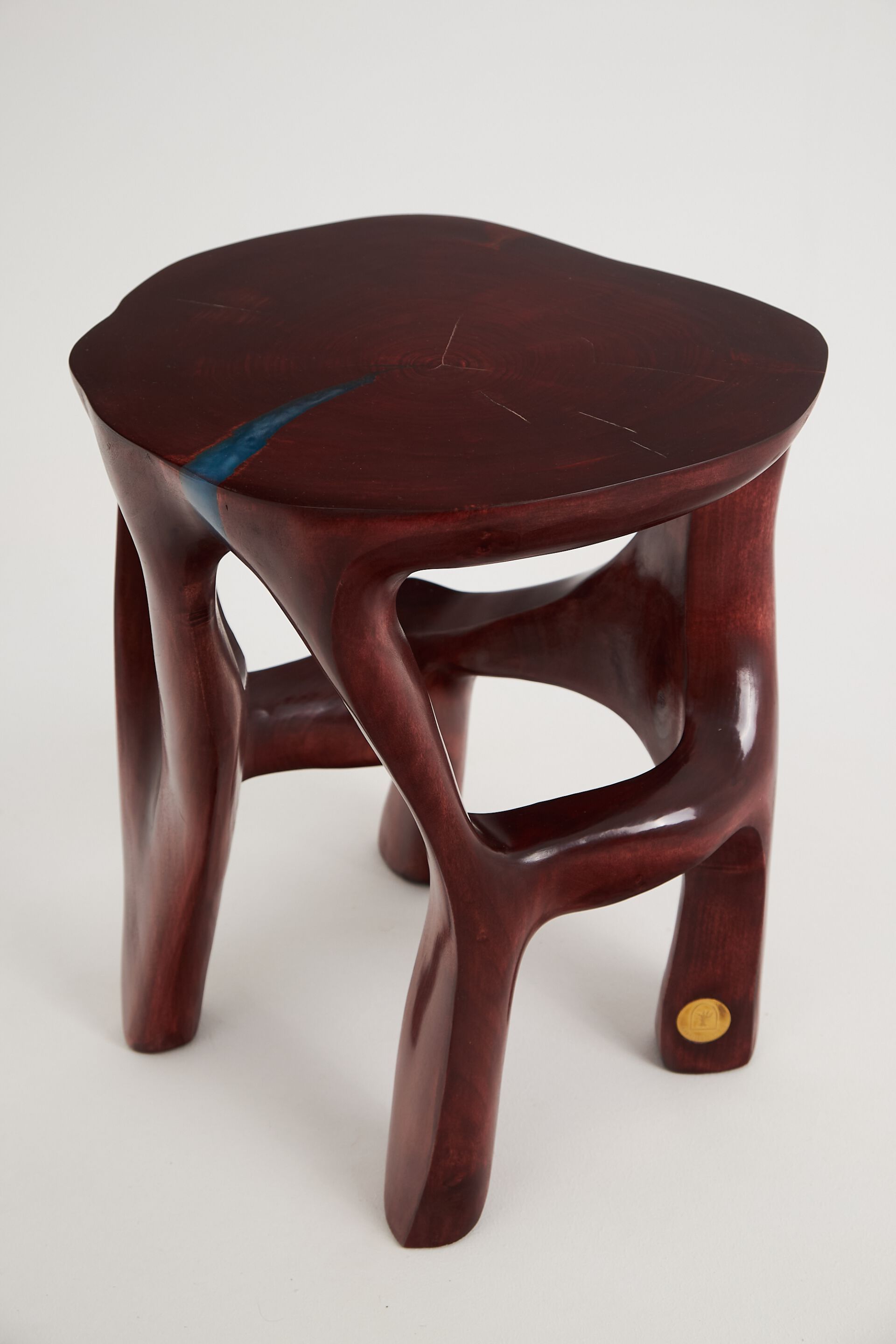 Деревянный журнальный столик / табурет Logniture Satyrs ARCH-00130120 - Вид №5