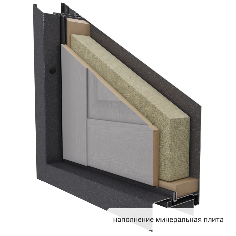 Дверь входная металлическая Страйд Пьемонт 860 мм левая цвет серый TOREX STLM-2049577 - Вид №14