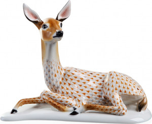 10612254 Herend Набор из 2 фигурок 17,25см "Олени" Фарфор