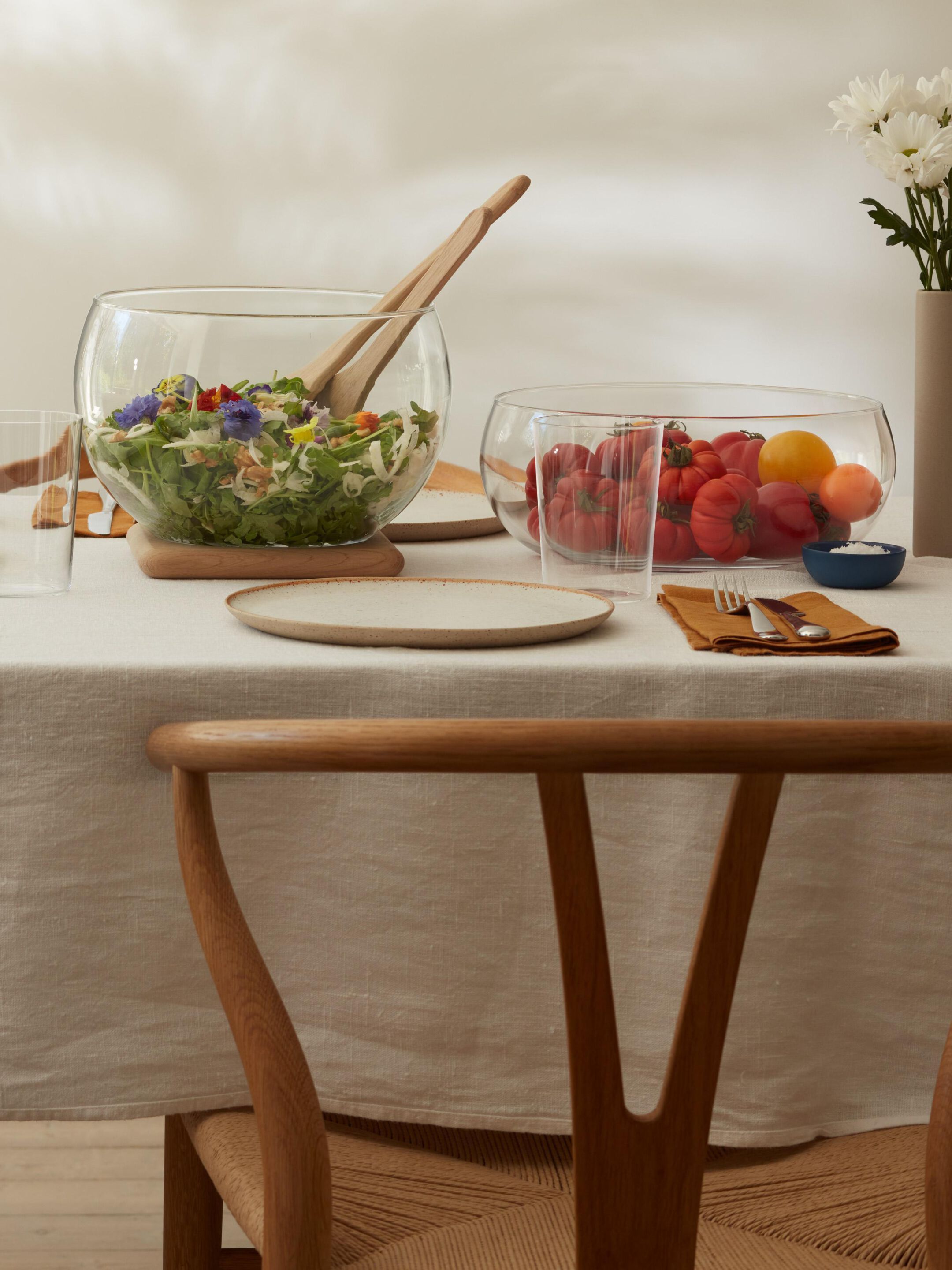 Чаша из дутого стекла-Ø27, 5 см LSA сервировка ARCH-00035558 - Вид №3