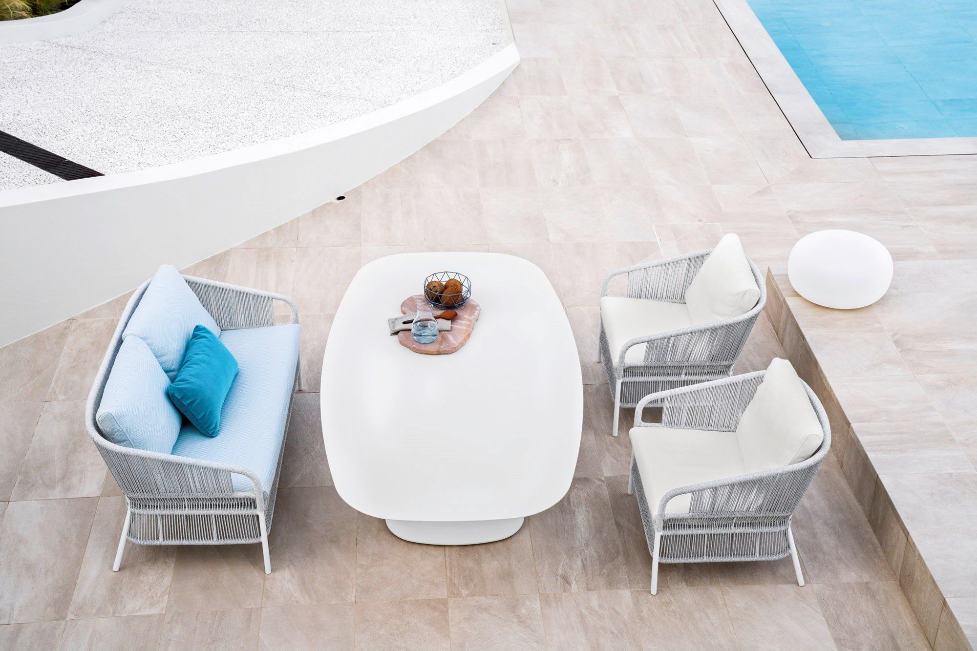 Синтетическое волокно садовое кресло с подлокотниками Varaschin Cricket ARCH-00074838 - Вид №2