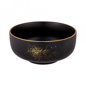 42-372 Посуда фарфоровая САЛАТНИК BRONCO "MIDNIGHT GOLD" Lefard