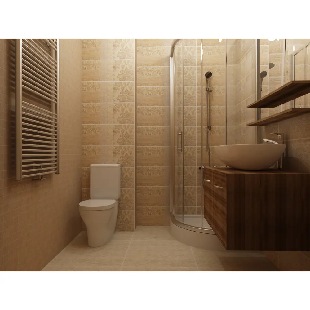 Декор Azori Marmi Classic 1 20.1х50.5 см цвет бежевый 16358630 STLM-2078767 - Вид №4