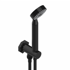 U2R-54 Душ ручной стильный встраиваемый в стену, шланг и патрубок для душа с крючком Thg-paris Nihal porcelaine verte Покрытие PVD бронза