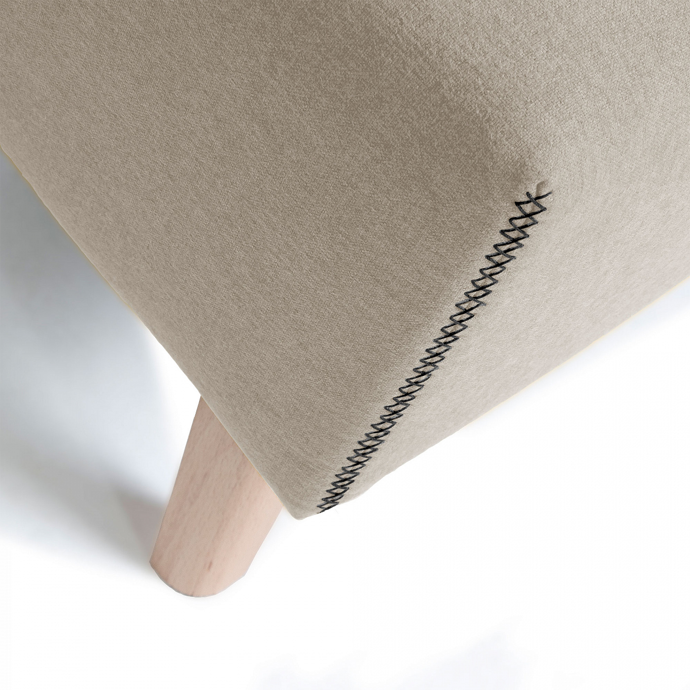 053254 Банкетка Lydia белая La Forma Dyla  - Вид №4