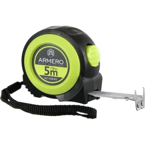 Рулетка Armero с автоблокировкой 5 м x 19 мм