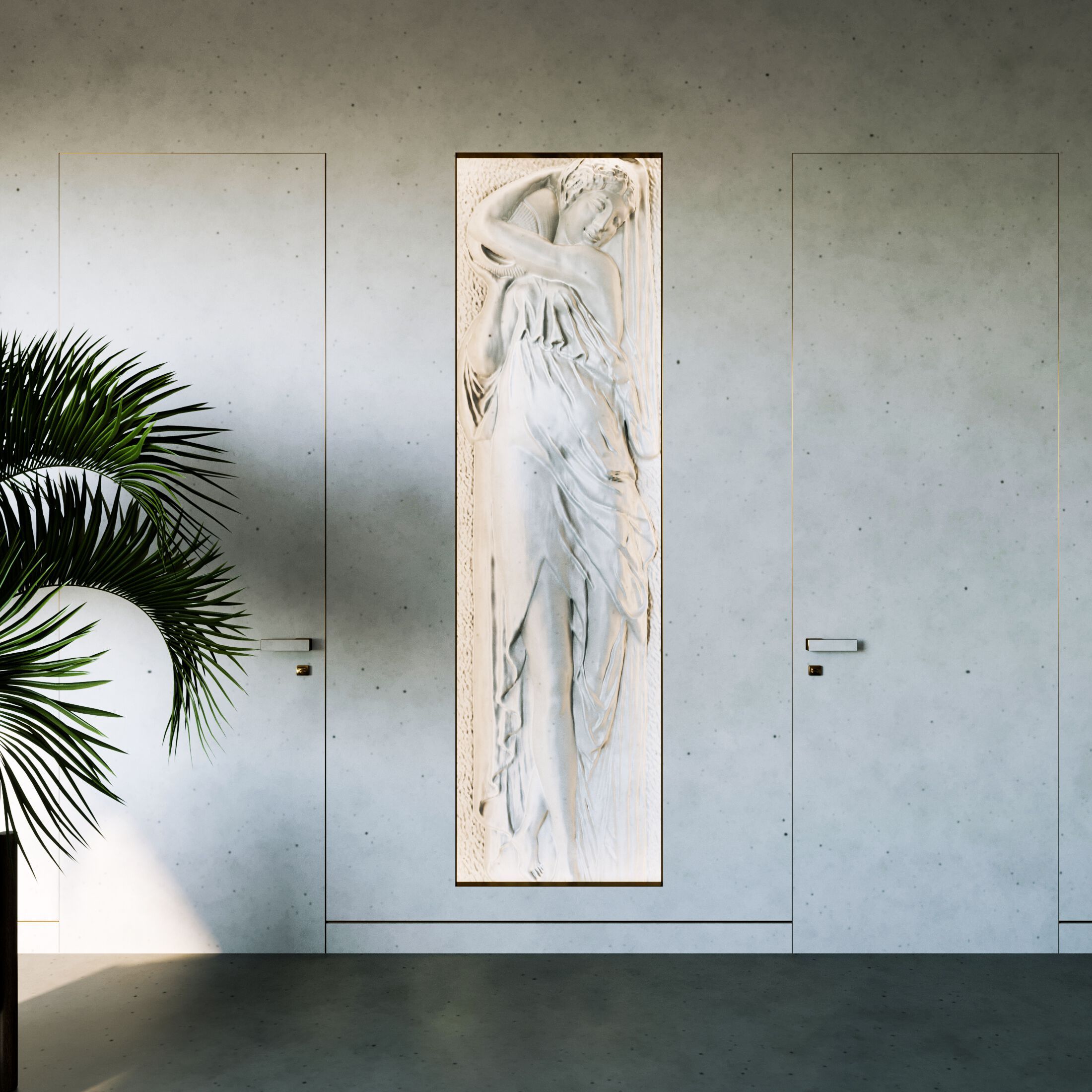 Трехмерная декоративная гипсовая панель WallDeco FOUNTAIN OF INNOCENTS ARCH-00107033 - Вид №2