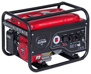 Электрогенератор   бензиновый Elitech БГ 3500Р 9088392