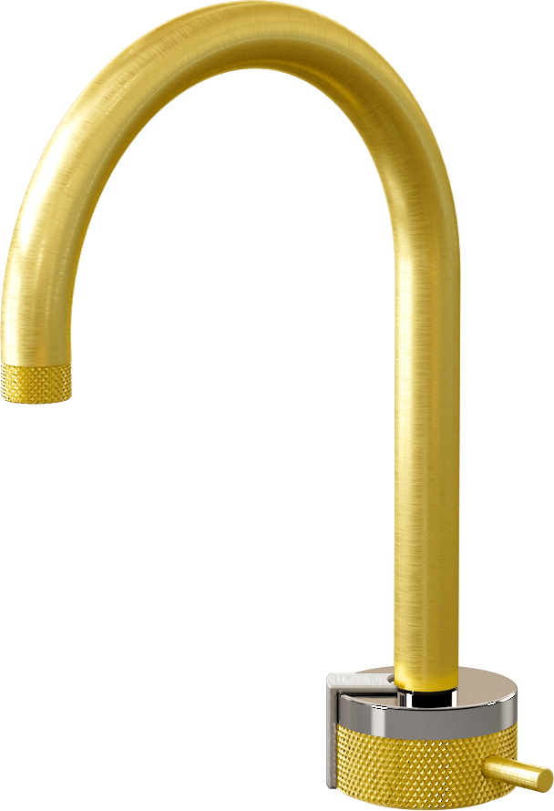 E-11502-R1PN-L2SN-BB Однорычажный прогрессивный смеситель для раковины - излив 16см GRAFF MOD+