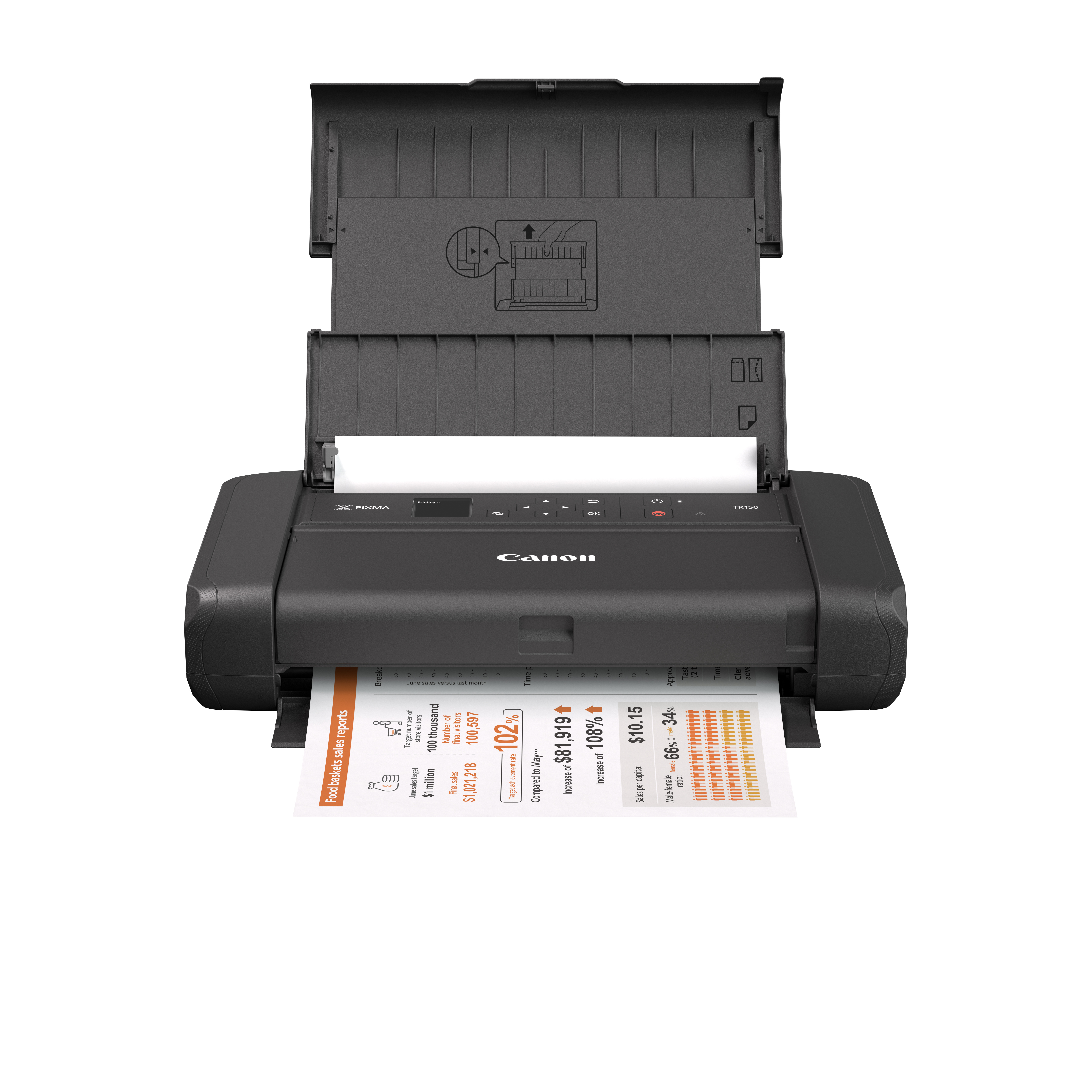 4167C027 Pixma tr150 with battery Canon  - Вид №1