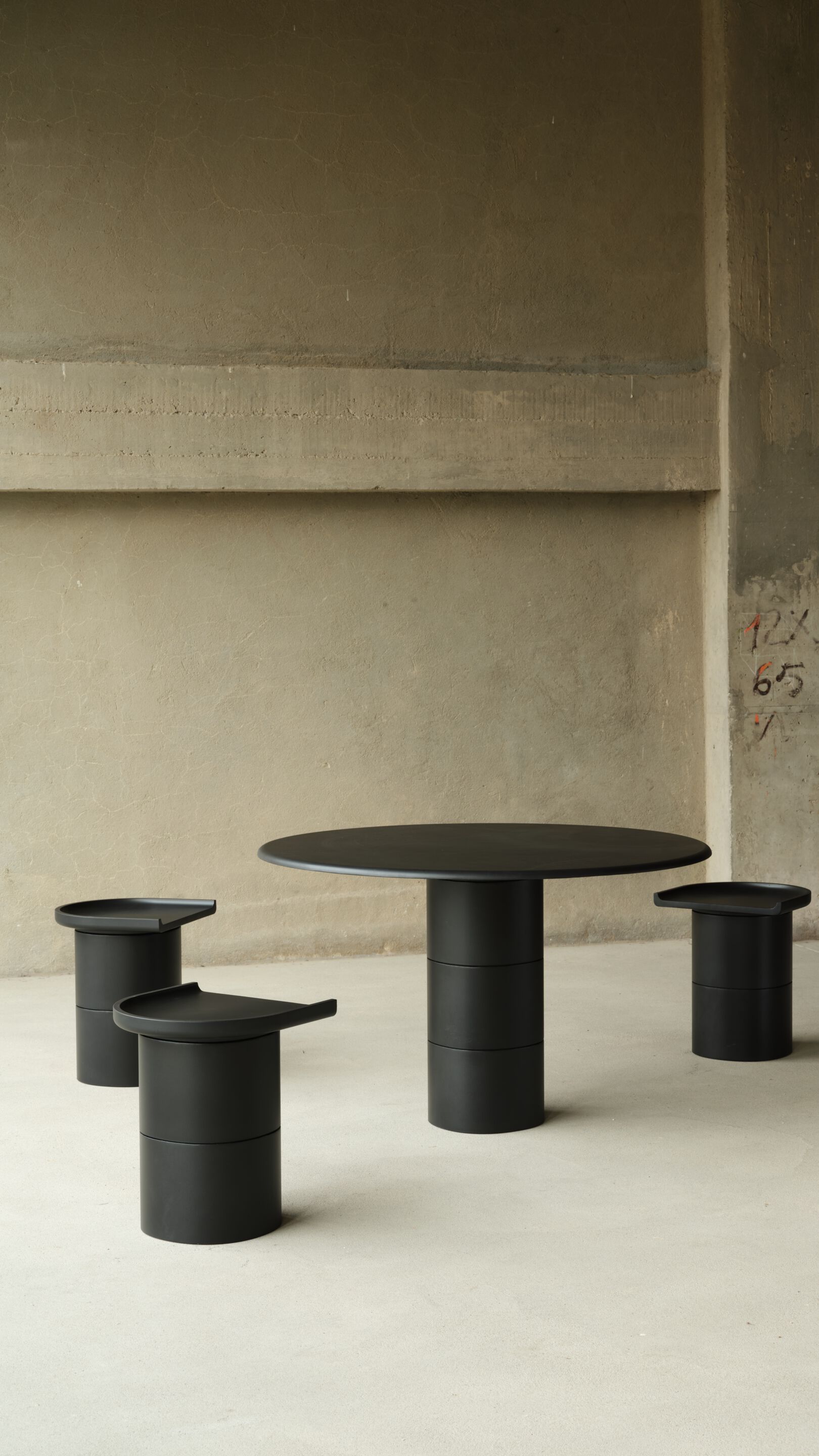 Бетонный стул PULKRA несколько ARCH-00095501 - Вид №8