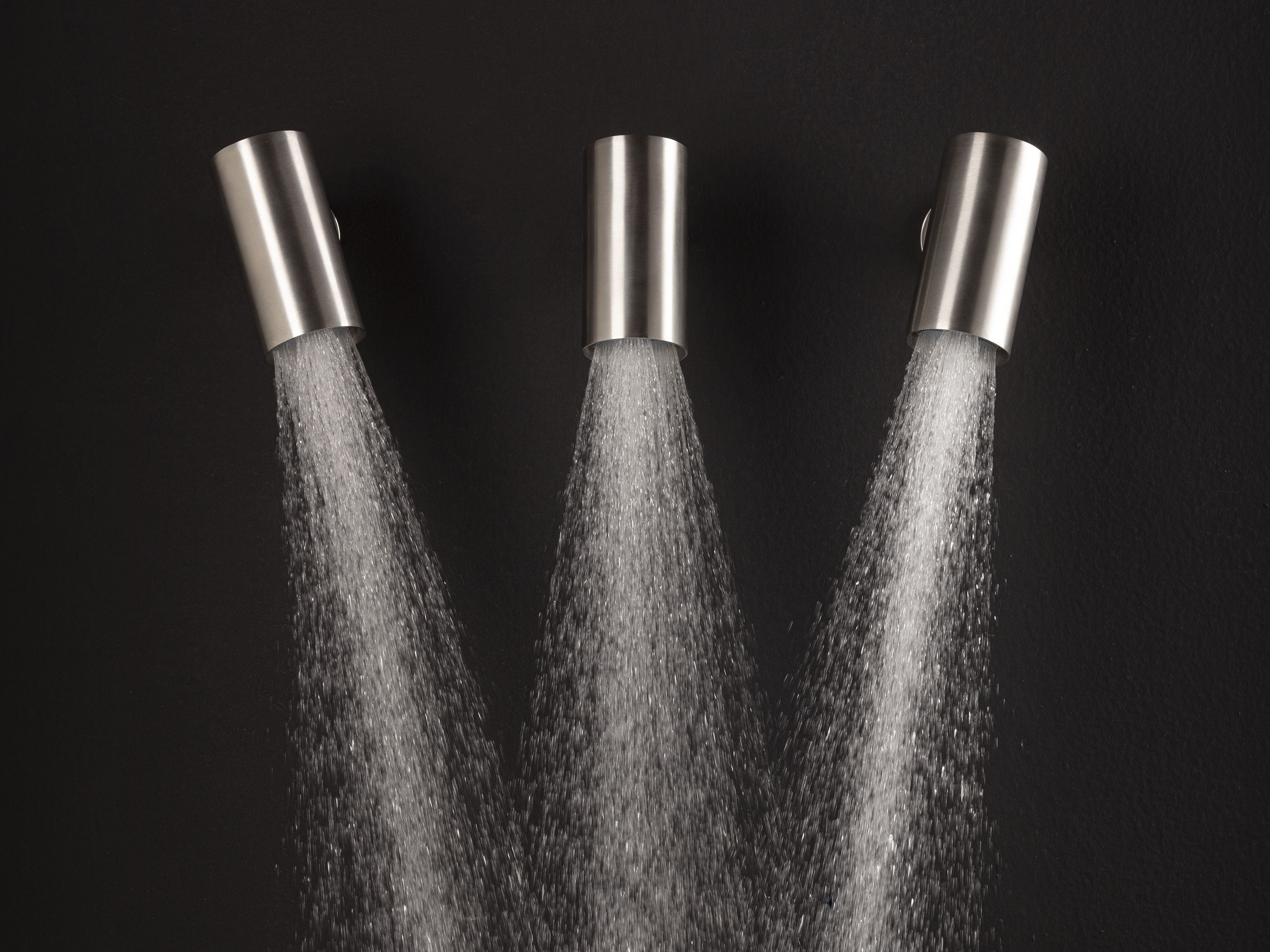 Регулируемая душевая головка из нержавеющей стали с 3 струями Zazzeri Q316 ARCH-00109897