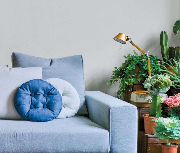 Sancal Овальная тканевая подушка для дивана Party sun-id-1513145 - Вид №1