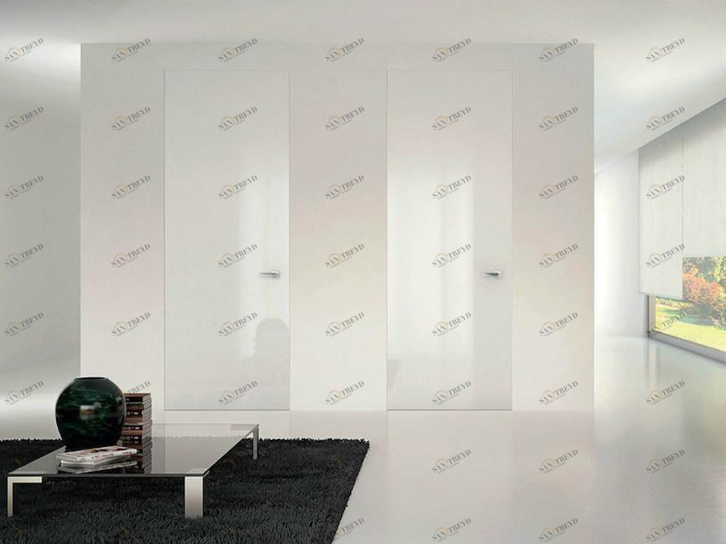 GAROFOLI Лакированная распашная дверь заподлицо со стеной sun-id-1416979