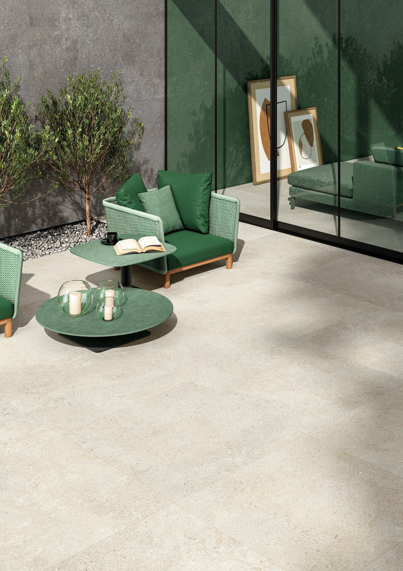 Пол / облицовка керамогранита для интерьера с эффектом камня ARIOSTEA ASTRA FULL BODY ARCH-00004239