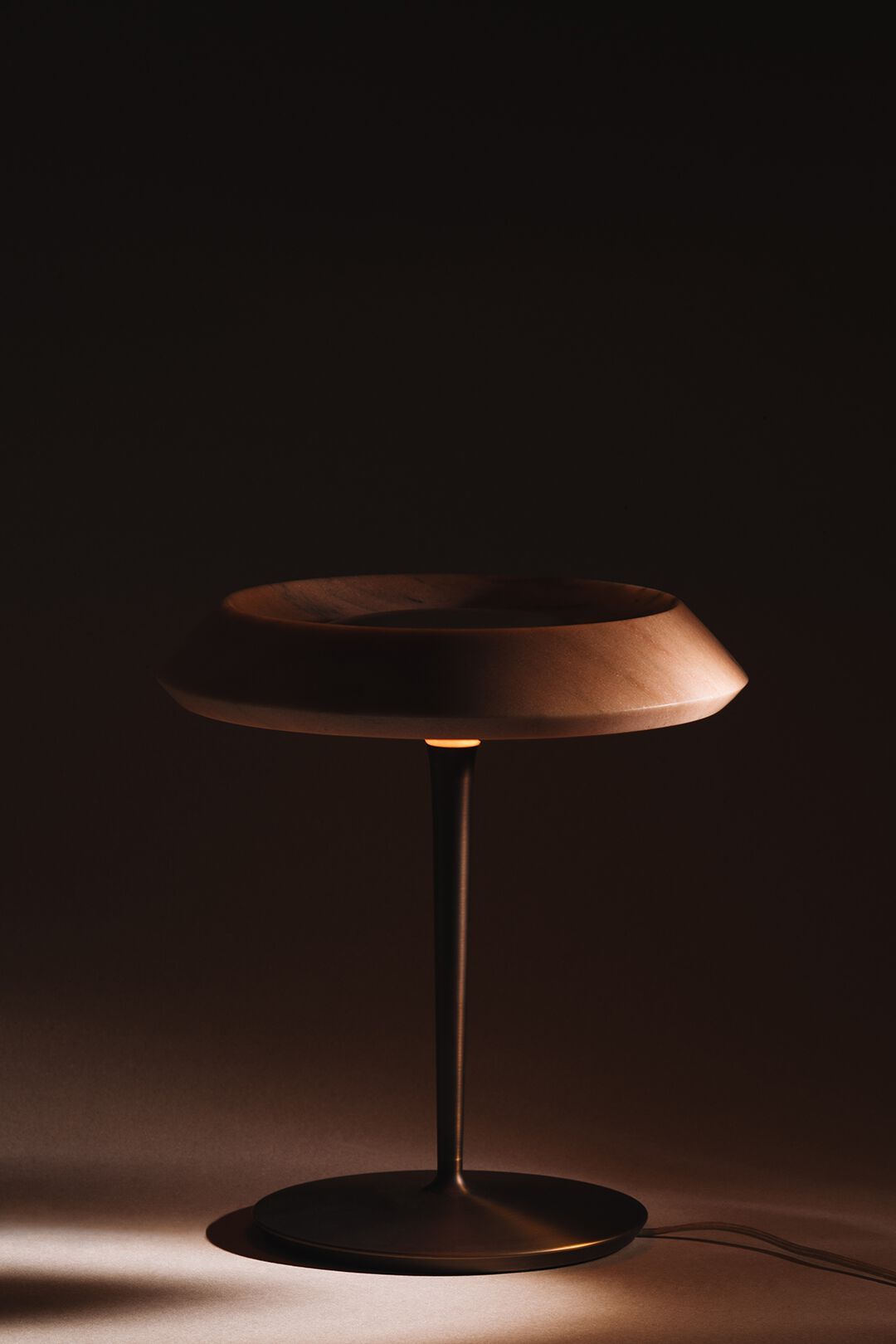 Мраморная светодиодная настольная лампа Maami Home FIORE ESTREMOZ ROSA ARCH-00045884 - Вид №5