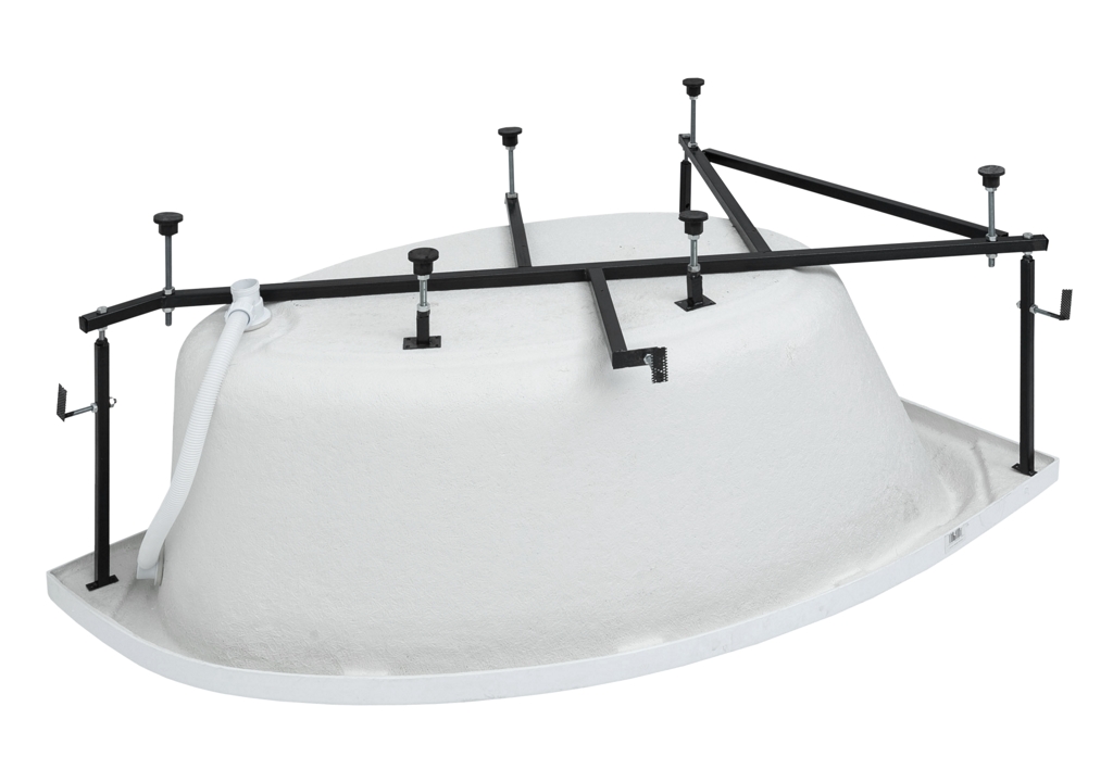 Акриловая ванна Aquanet Mayorca 150x100 R (каркас + смеситель Aquanet Practic 2 AF111-63B) 002040090016197500216780 - Вид №5