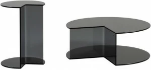 Tonin Casa Круглый журнальный столик из хрусталя