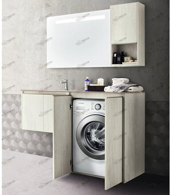 Cerasa Тумба под умывальник модульная с дверцами Movida sun-id-1382387