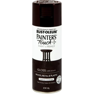 Краска аэрозольная Paint Touch глянцевая цвет коричневый 340 г