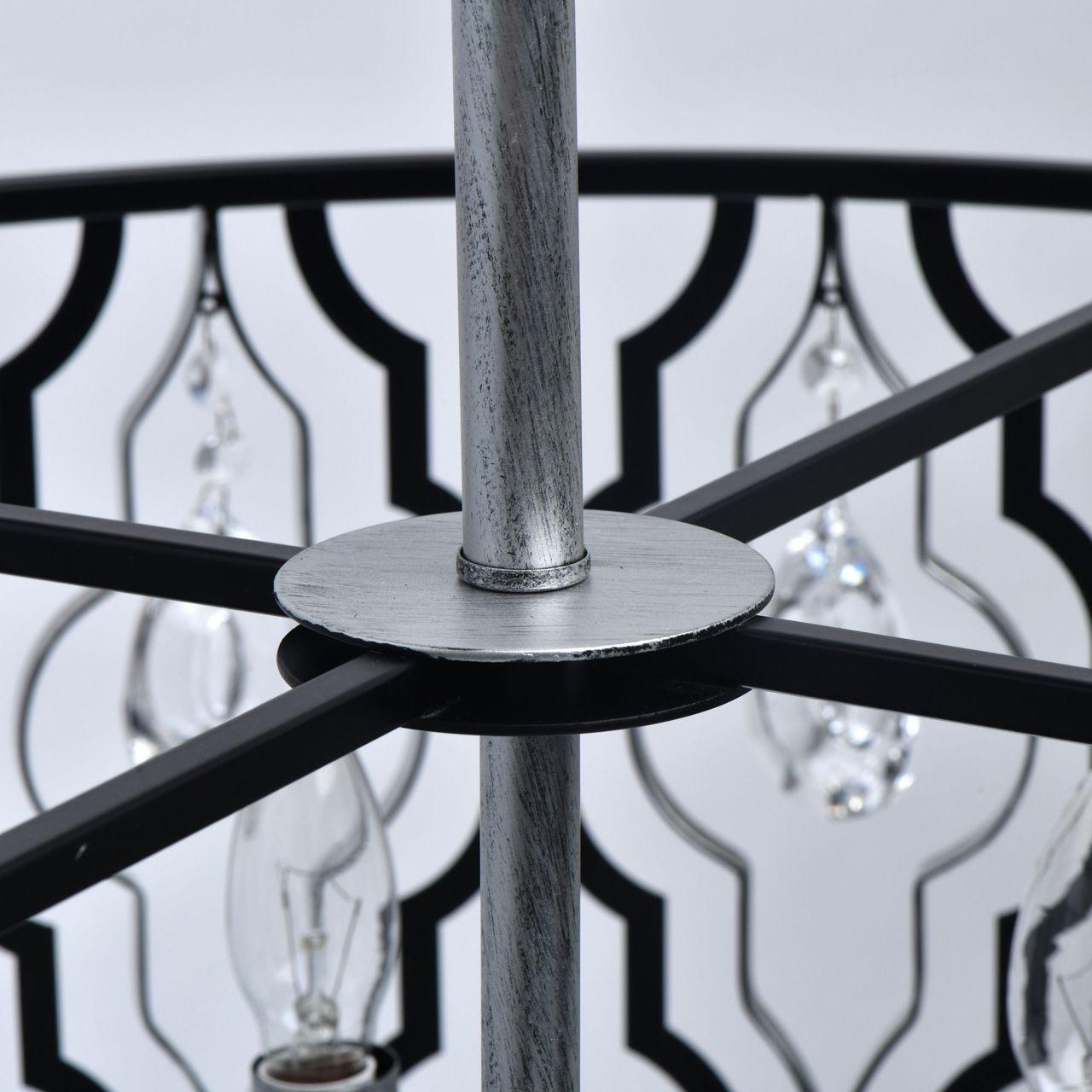 Подвесная люстра MW-Light Альгеро 285011908 MW-LIGHT ДИЗАЙНЕРСКИЕ, АЛЬГЕРО 279659 Черный  - Вид №3