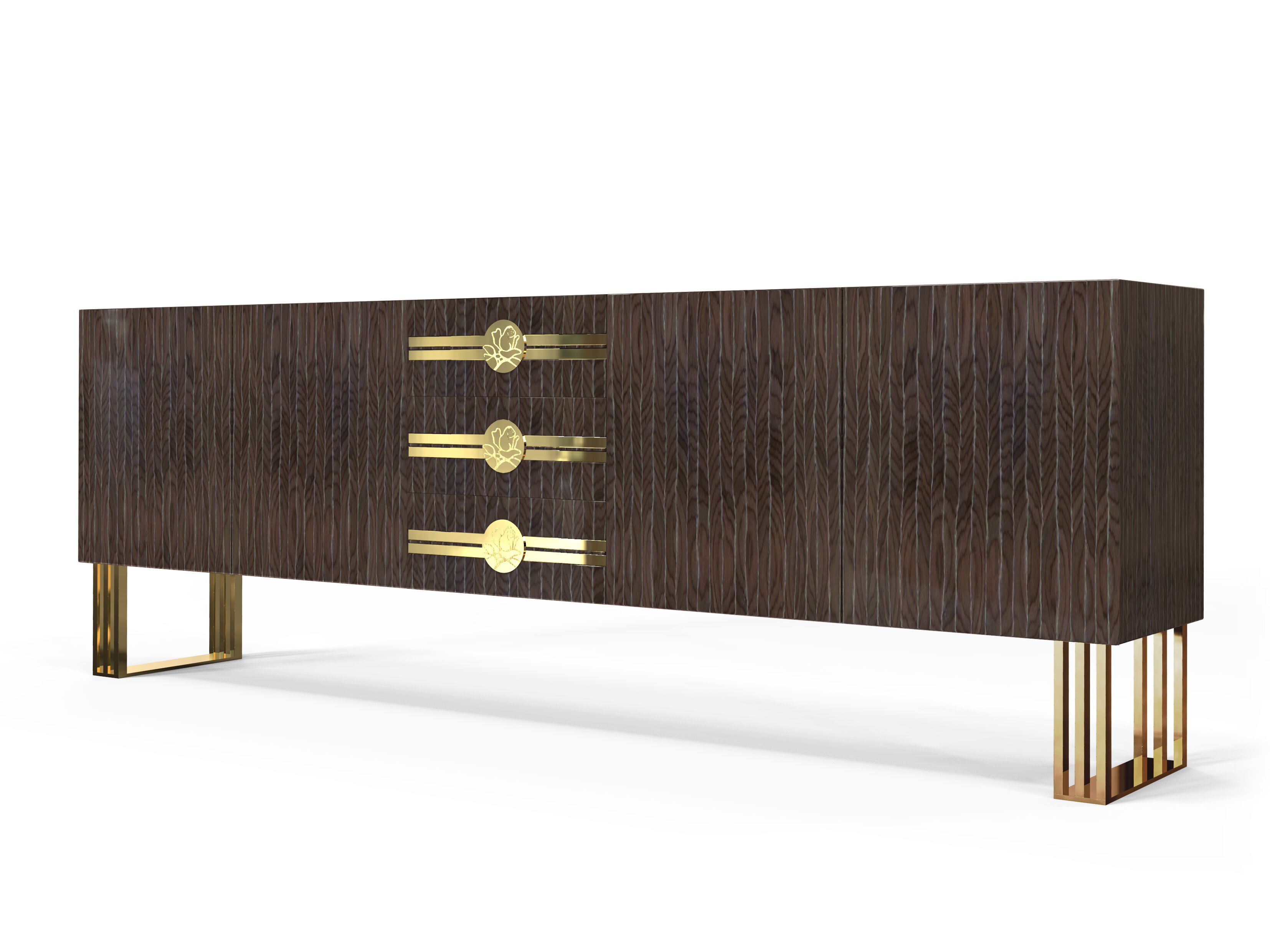 Деревянный шкаф с ящиками Bizzotto Italia Symphony-Infinity ARCH-00056852 - Вид №8