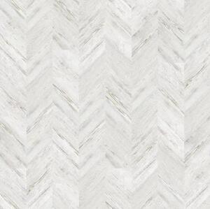 Паркет Ёлка CorkStyle Chevron Chevron White Дизайнерский (Гладкая) 1235х305 мм.