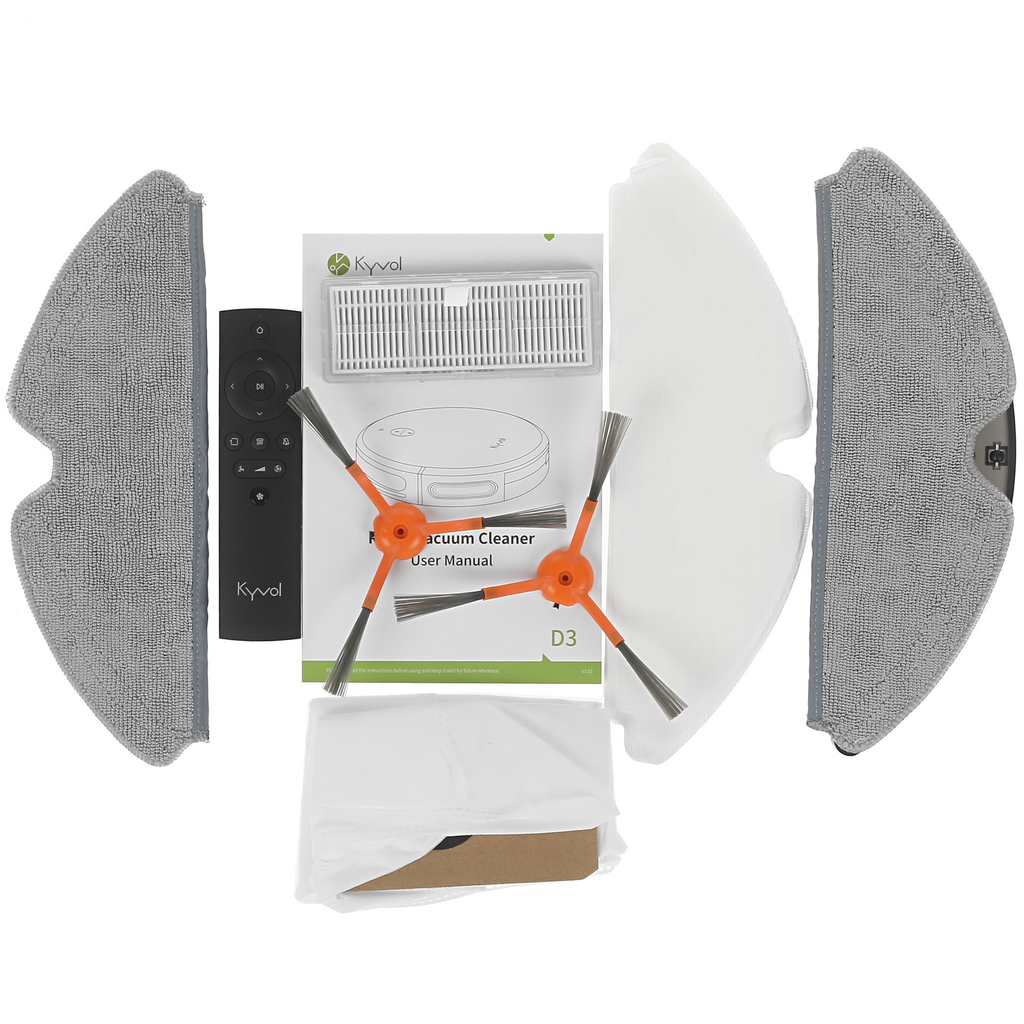 5309232 Робот-пылесос Kyvol S31 черный STDN-0027540 - Вид №9