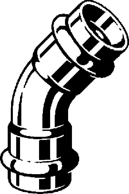 Viega Отвод 45° Prestabo 1126 (558260) 558 260 - Вид №1