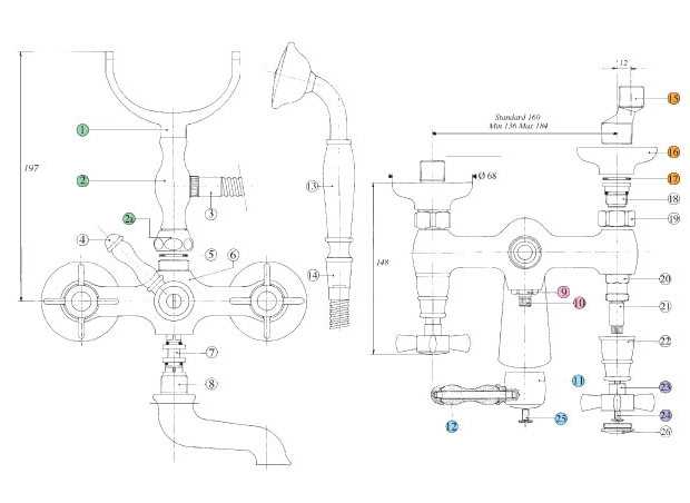 603920JJ18 Смеситель Bandini Old England Santreyd - Вид №2