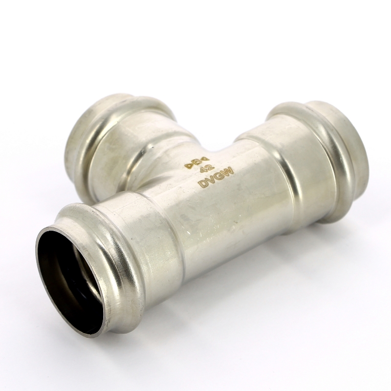 Тройник пресс IBP 42 нерж. сталь PS51300424242 - Вид №1