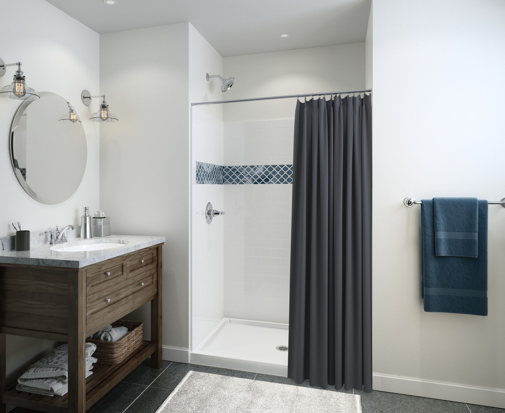 144713C Монитор серии 14 для ванны и душа Delta Faucet DELTA Хром - Вид №7