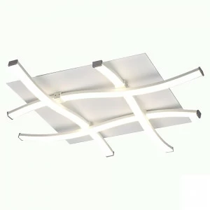 Потолочный светодиодный светильник Mantra Nur 6004 Белый MANTRA POINT SILVER 083963 Серебро