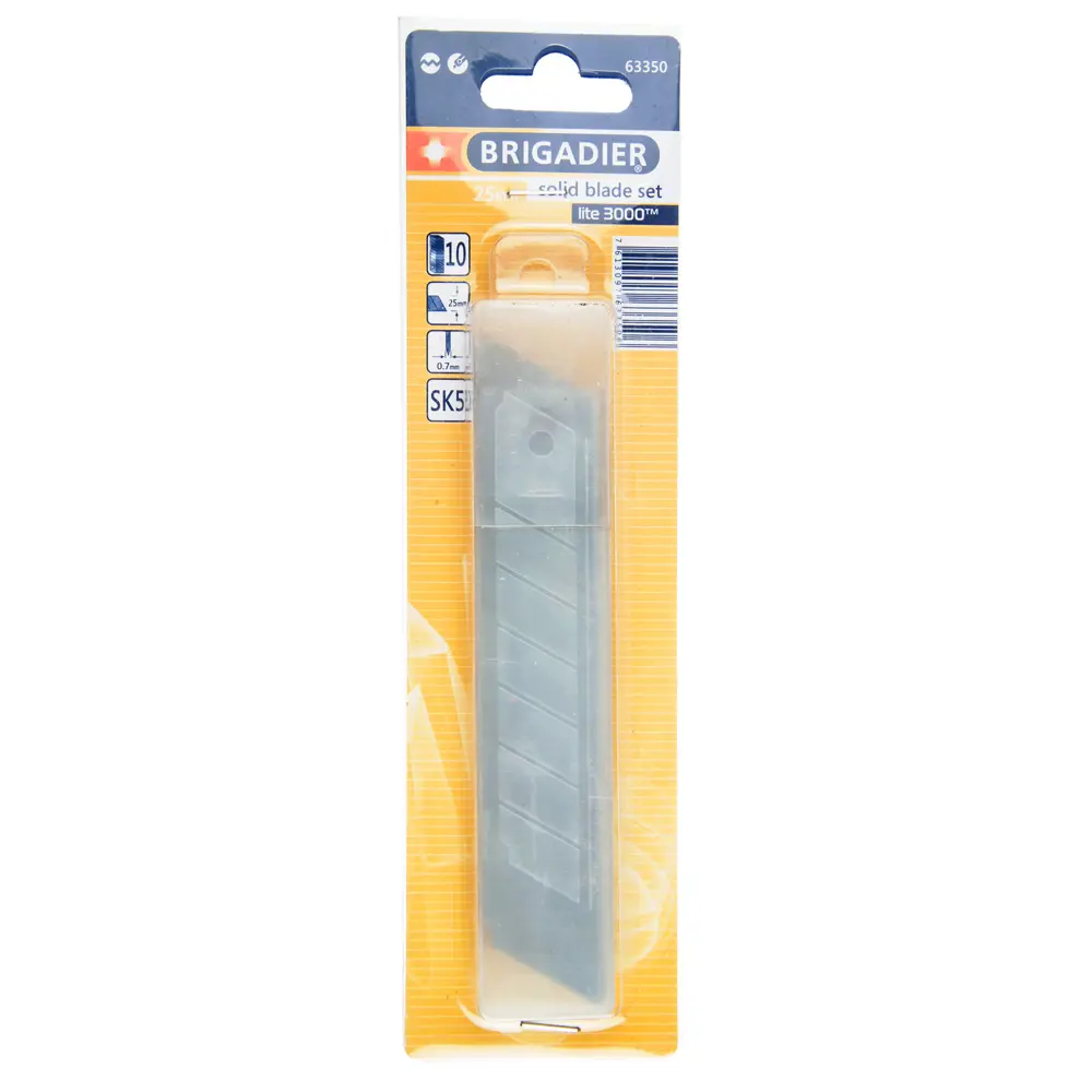 Лезвия для ножа Brigadier 25 мм, 10 шт STLM-2169072 - Вид №1