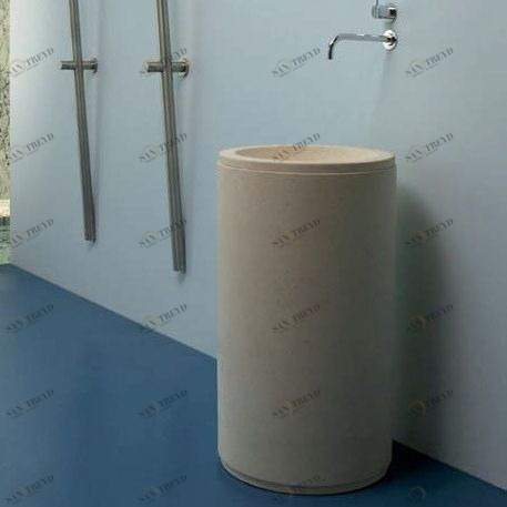 46040 Напольная раковина стоящая круглая Rapsel 