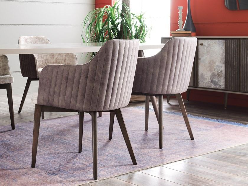 Enza Home Стул из ткани с подлокотниками Praga sun-id-1466527 - Вид №1